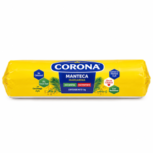 Manteca Corona 1 kg para panificación y frituras