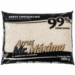 MR.MAXIMO ARROZ 99 % 1800Grs
