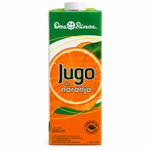 Jugo Dos Pinos de Naranja 1 L en Tetra Pak