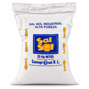 Sal Sol Industrial Alta Pureza 25 kg