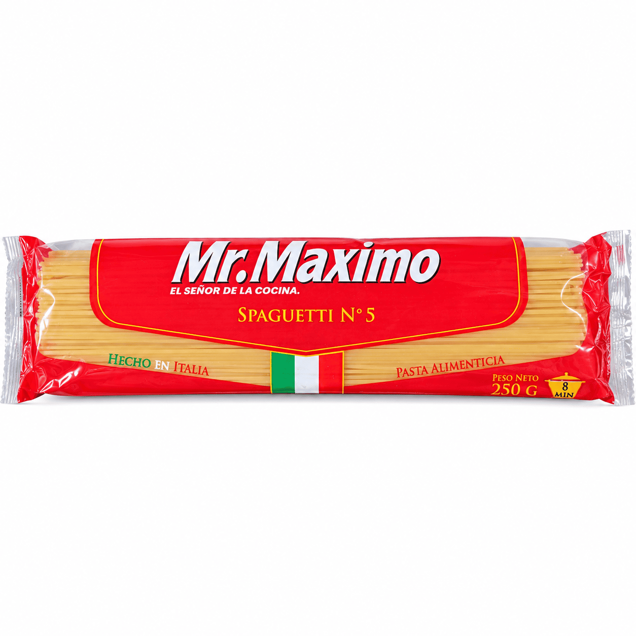 Spaghetti Mr Máximo N.º 5 250 g pasta alimenticia