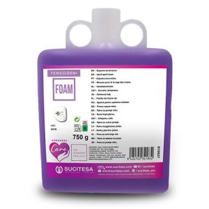 TENSOGEN FOAM espuma lavamanos profesional con pH neutro y agentes hidratantes